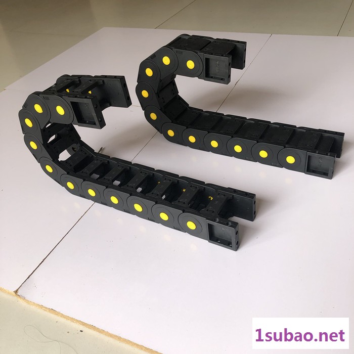 嘉隆25*50 工程塑料拖链 机床塑料拖链  机械设备桥式塑料拖链图3
