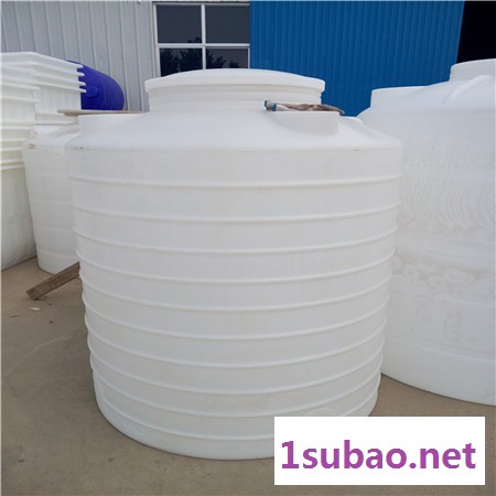 蓄水水处理净化设备 信诚专业制作 4立方塑料储罐 4吨塑料水塔  4000升塑料大桶  4T塑料水箱图3