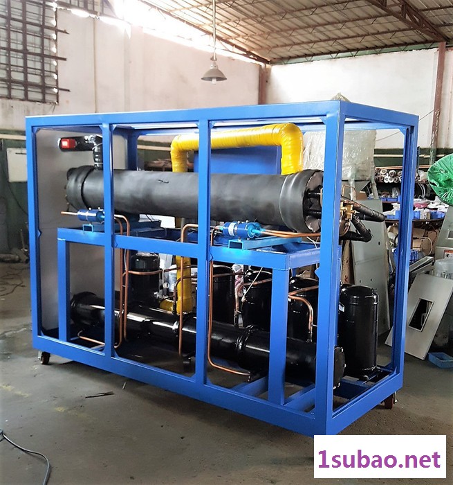 供应研磨机专用冷水机40HP 水冷式冷水机组 水冷工业冷水机图6