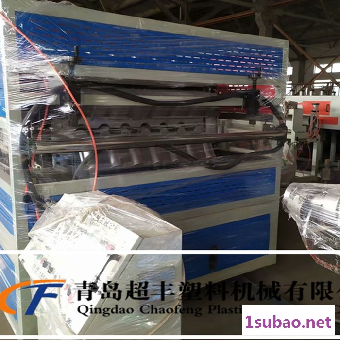 超丰合成树脂瓦生产线 合成树脂瓦生产设备 PVC塑料瓦机器图2