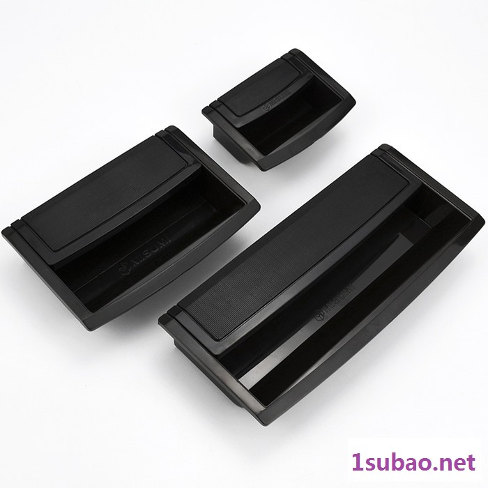 索科斯UWAUNJ80隐藏式把手ABS塑料自动化设备提手嵌入式拉手工业设备柜门图3