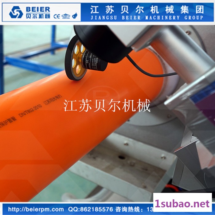 江苏贝尔机械集团，MPPΦ100-250电力管挤出生产线 塑料管材设备图4