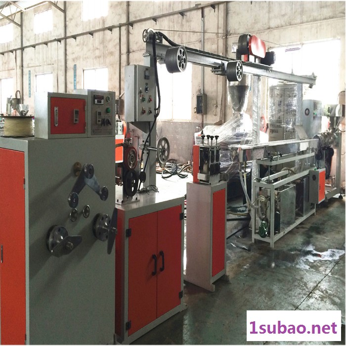 塑料挤出机pvc松针丝生产线挤出机设备图3