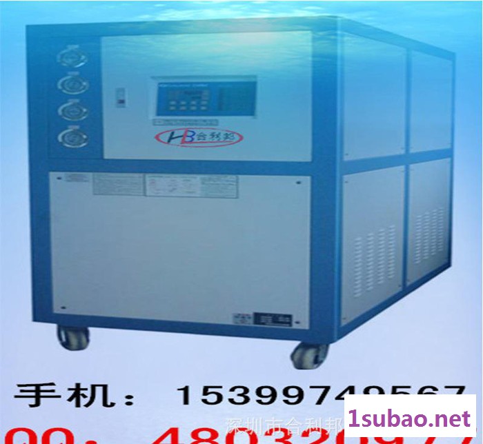 深圳注塑工业冷水机，注塑水冷式冷水机，深圳水冷式冷水机图2