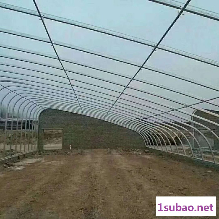 塑料温室大棚 定做新型养殖大棚管 大棚骨架 大棚骨架生产设备图3