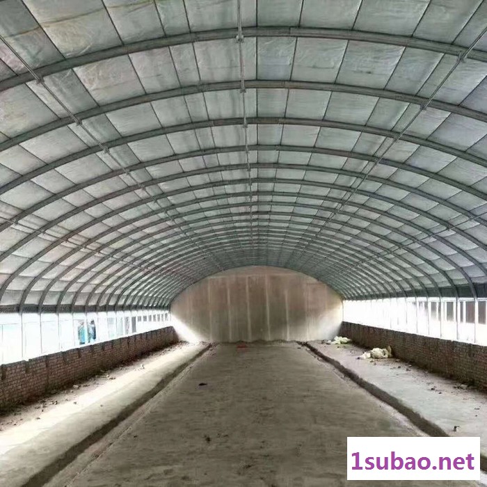 塑料温室大棚 定做新型养殖大棚管 大棚骨架 大棚骨架生产设备图2