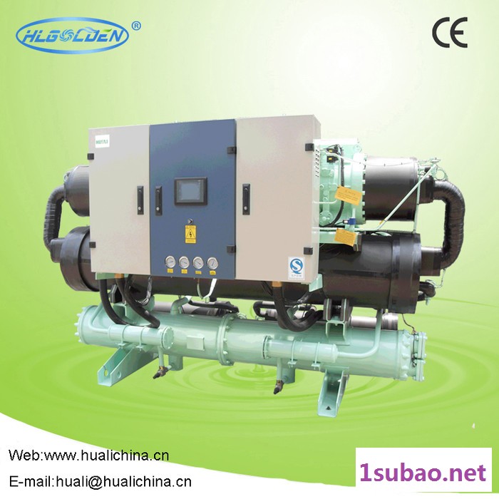 无碳纤维螺杆冷水机、吹塑专用、水冷工业冷水机HLLW-430SRI图3