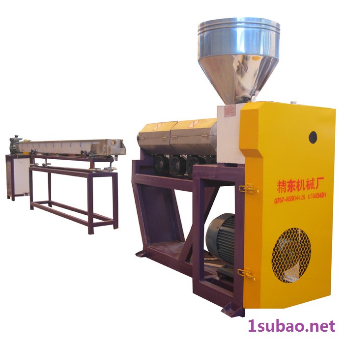 精东JD-50双螺杆 塑料管材机械生产厂家 双螺杆管材挤出机 塑料管材机组图2