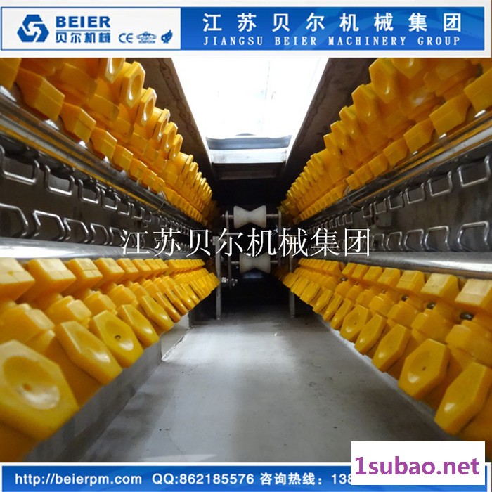 江苏贝尔机械集团，HDPEΦ160-450塑料管材挤出生产线机器 塑料管材设备图4