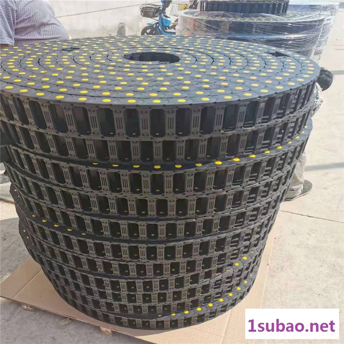 江信 尼龙拖链 工程塑料拖链 尼龙拖链用于医疗机械食品机械等各种设备图2
