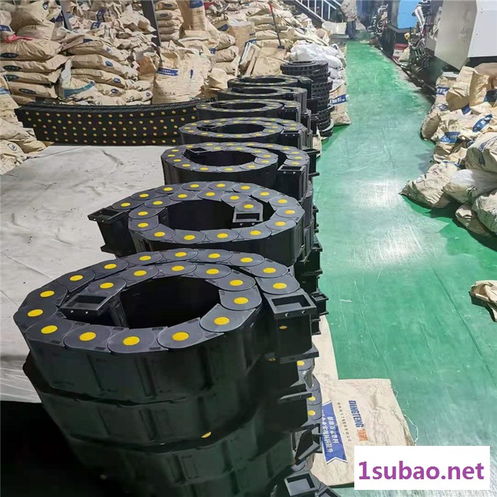 江信 尼龙拖链 工程塑料拖链 尼龙拖链用于医疗机械食品机械等各种设备图3