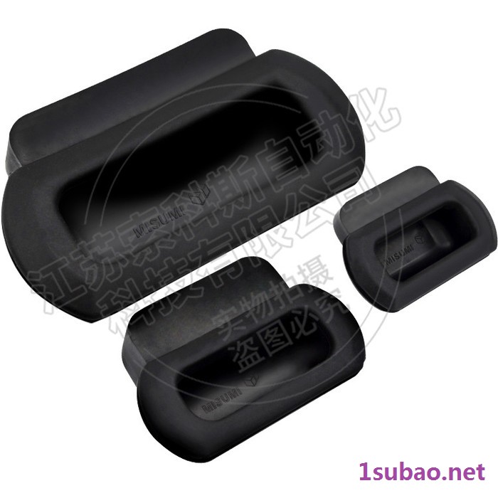 索科斯UWAUNB62自动化设备提手嵌入式拉手工程塑料隐藏把手橡胶弹性圆背扣抽手图3