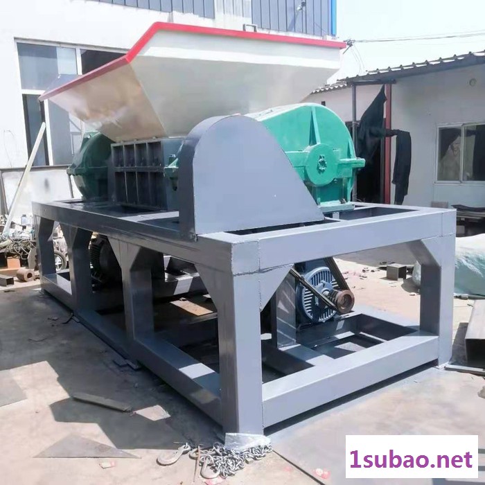 双轴撕碎机 生活垃圾破碎机 金属制品塑料轮胎粉碎机 撕裂机厂家图4
