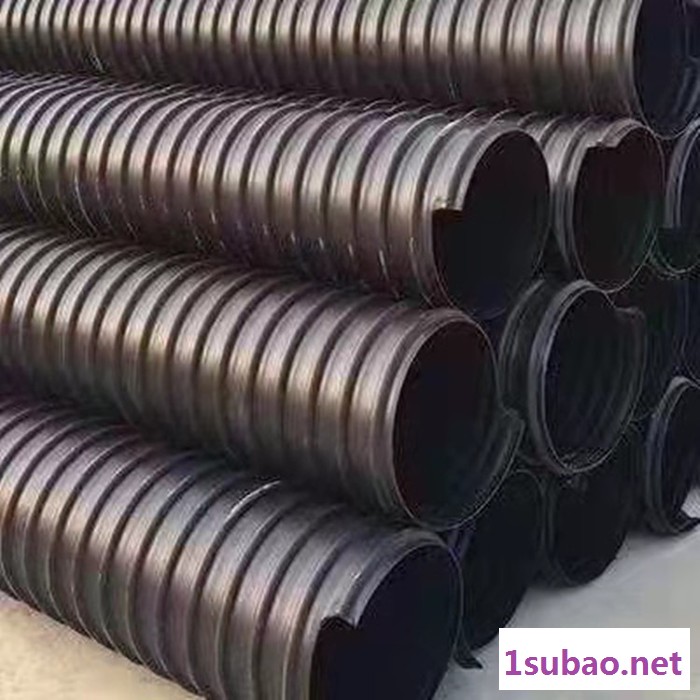科扬塑料管材生产厂家 HDPE钢带增强管 hdpe钢带缠绕管 产品特点图4