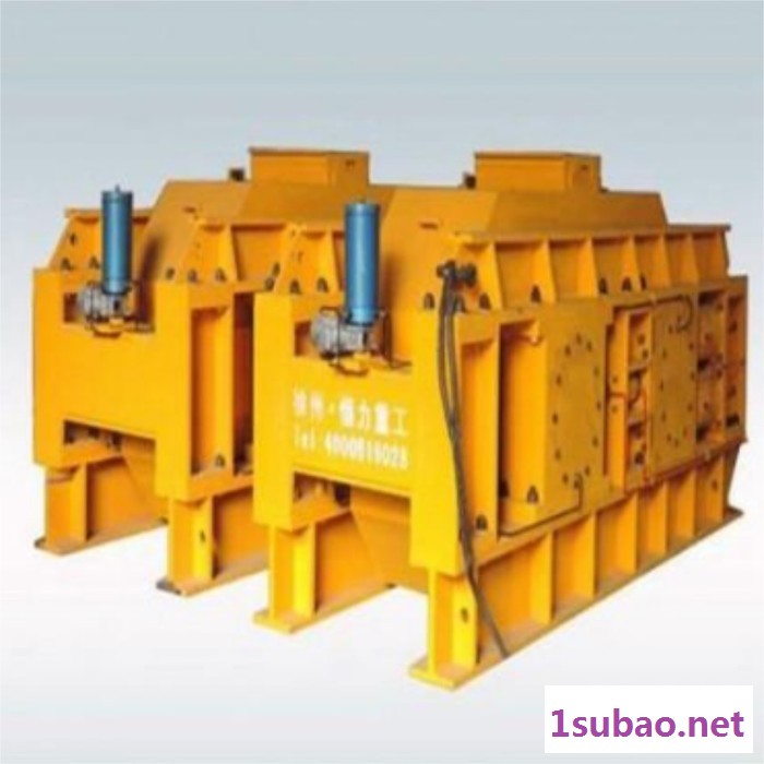 滚轮金属粉碎机 塑料彩钢瓦型破碎机 双轴对辊废铁破碎机价格图3