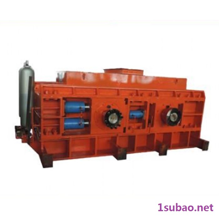 滚轮金属粉碎机 塑料彩钢瓦型破碎机 双轴对辊废铁破碎机价格图8