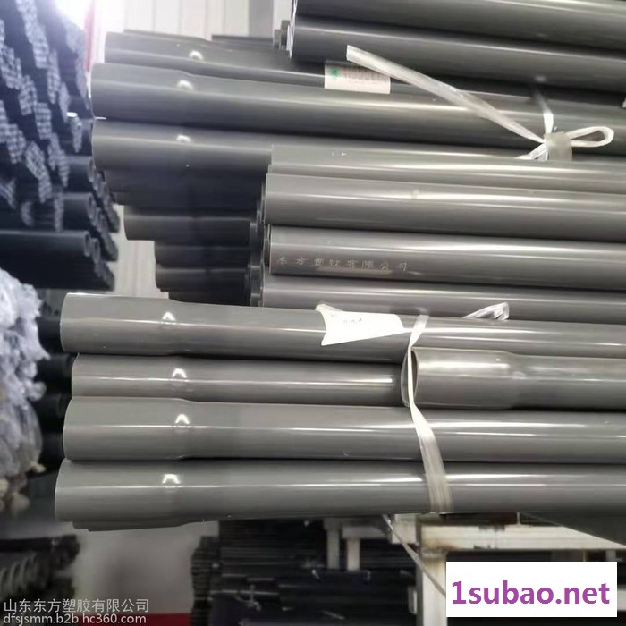 厂家直供UPVC给水管材φ90*6.7 1.6MPa  PVC塑料管道 可定制PVC-U给水管材图5