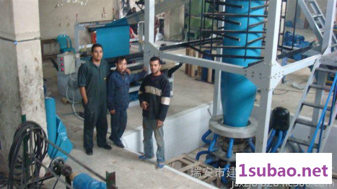 塑料管材包装高低压吹膜机组旋转膜头高低压吹膜机组图2