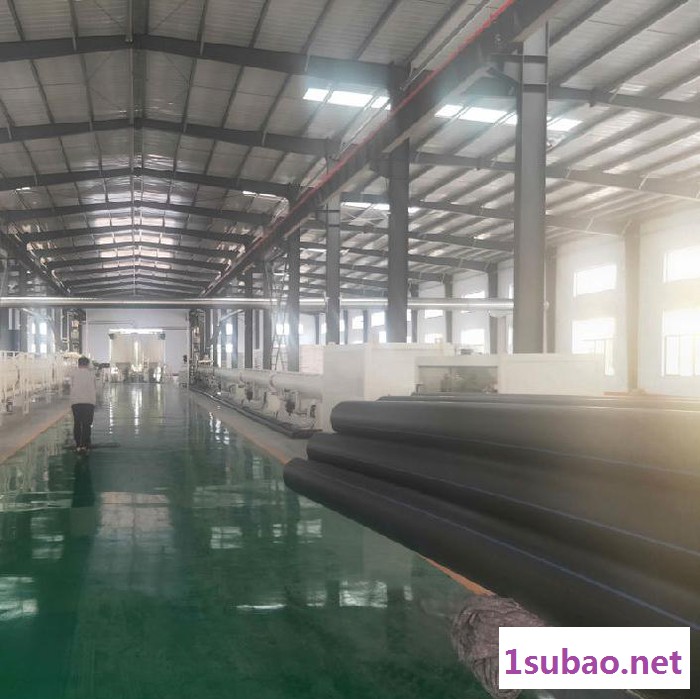 厂家生产PE塑料管材 国标PE给水管 耐磨耐腐蚀  φ630 HDPE100级大口径给水管图2