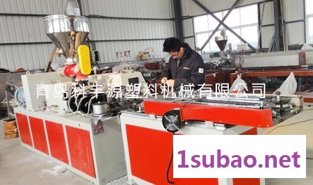 科丰源   PE/PP/PVC单壁波纹管生产线    波纹管生产线  山东塑料管材设备 价格电议图2