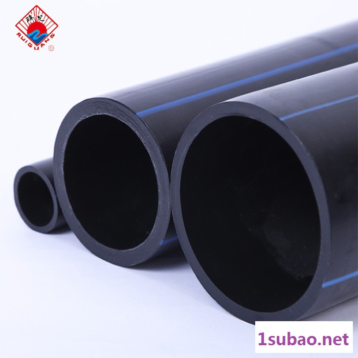 PE管材 pe给水管 穿线管 黑色塑料管 pe盘管 黑色塑料管图4