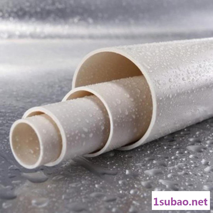 线管 PVC线管 PVC电工套管 穿墙塑料管材图3