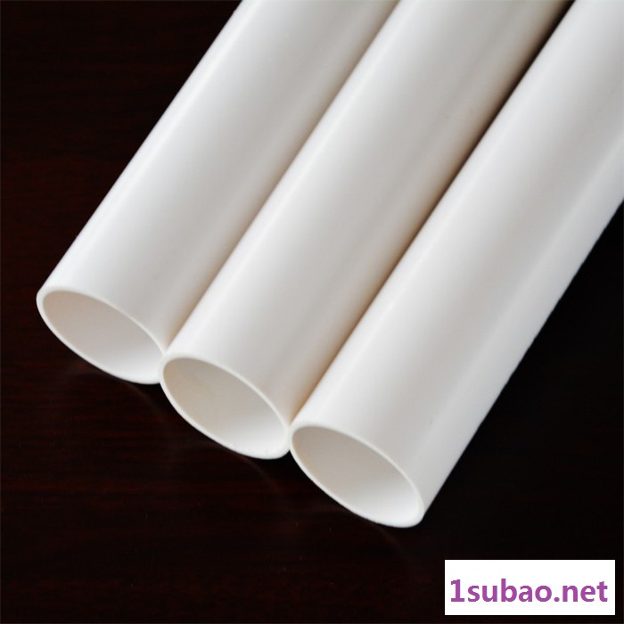 线管 PVC线管 PVC电工套管 穿墙塑料管材图2