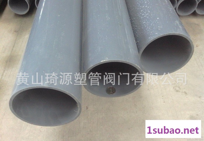 UPVC塑料管材 国标给水管材 PVC平口管 PVC 扩口管图2