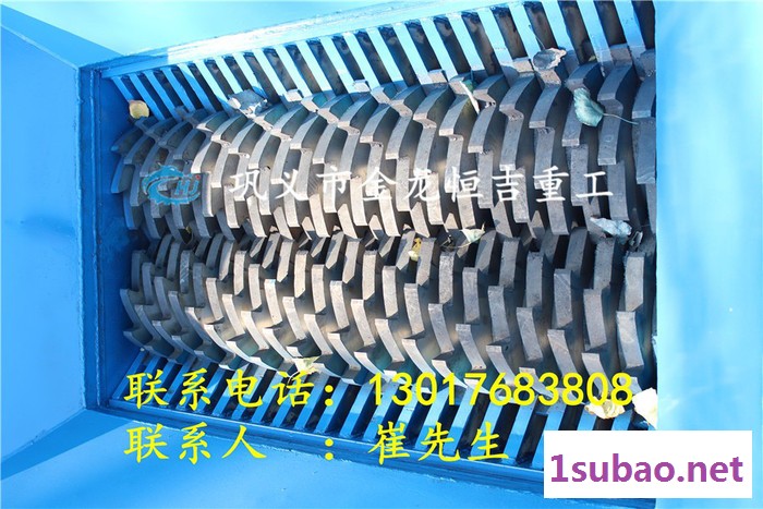 塑料管材撕碎机，塑料管材破碎机厂家图3