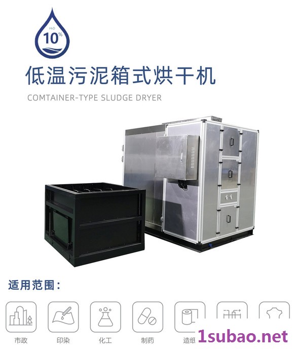 电镀污泥烘干机 箱式污泥干燥设备 厂家图2