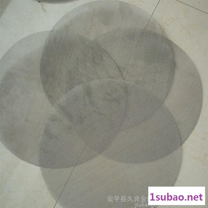 定做塑料颗粒机黑丝布过滤网片 人字布图8
