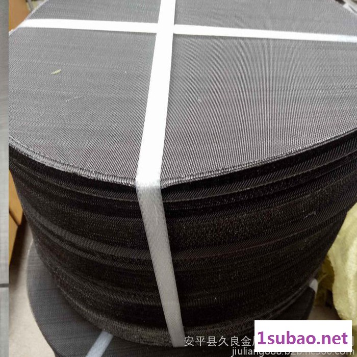 定做塑料颗粒机黑丝布过滤网片 人字布图7