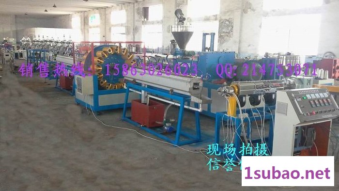 塑料机械sj-65塑料管材设备pvc软管生产线-牛筋管生产线-塑料软管生产线图3