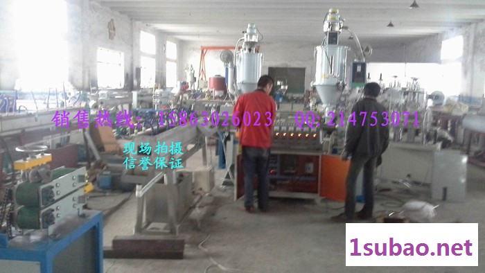 塑料机械sj-65塑料管材设备pvc软管生产线-牛筋管生产线-塑料软管生产线图5