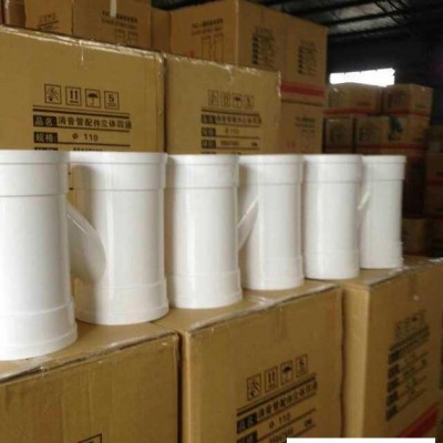 直销塑料管件 国标高强度 PVC排水管件H型管材110外径