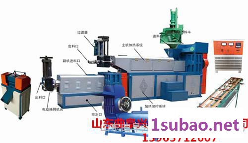 兴邦废旧塑料袋造粒机 再生塑料颗粒机价格图2