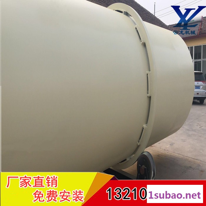 祥云龙牌YLHG1.2*12 黏土烘干机 沙石烘干机 污泥脱水干燥设备 大型河沙烘干设备图2