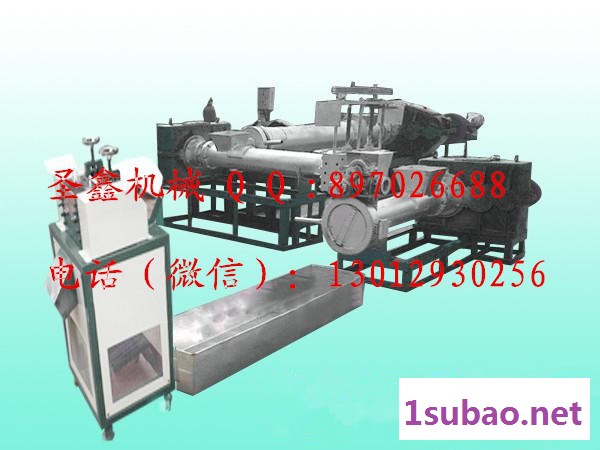 金圣鑫重庆纸厂塑料颗粒机厂            塑料造粒机图2