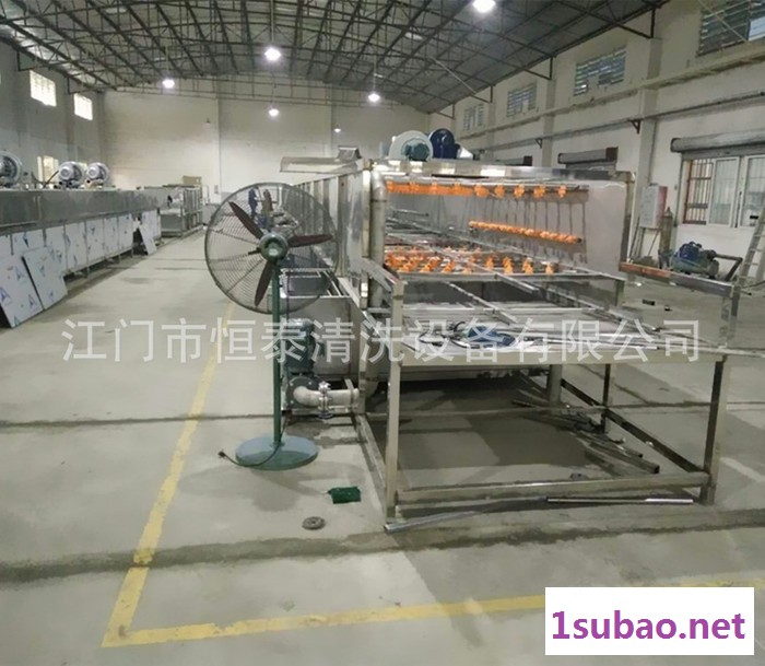 【恒泰】直销汽车配件后桥曲轴通过式喷淋清洗防锈烘干线 带式干燥设备图3
