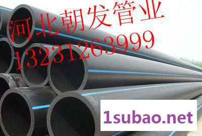 厂商批量生产塑料管 塑料给水管 HDPE给水管材 物美价廉图2