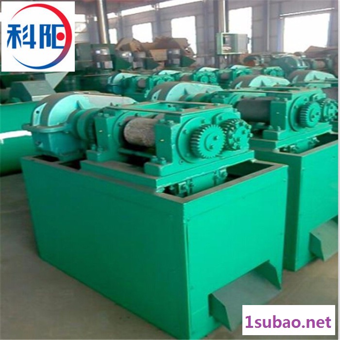 对辊造粒机 挤压造粒机 对辊 专业对辊造粒机设备 有机肥制粒干燥设备 科阳牌多功能对辊挤压造粒机图7