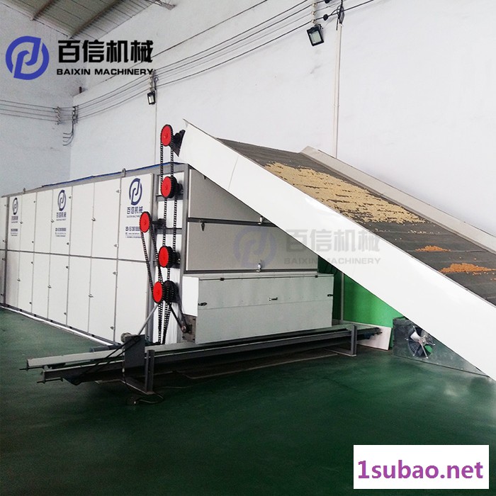 豆丝烘干机 大型连续式豆丝干燥设备  豆丝带式烘干机 多种可用豆皮干燥机图3