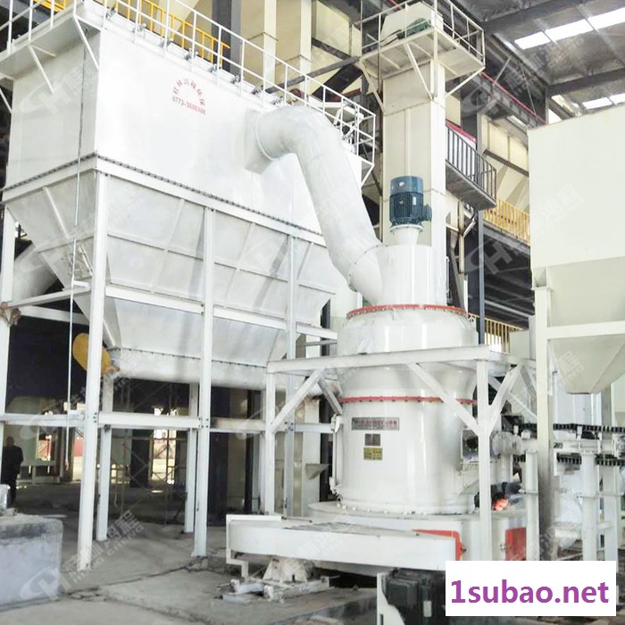 重晶石干磨机 雷蒙干法磨粉机 矿石磨粉机械 高压磨粉机图4