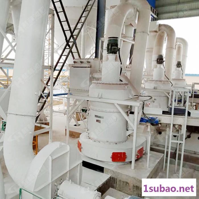 重晶石干磨机 雷蒙干法磨粉机 矿石磨粉机械 高压磨粉机图2