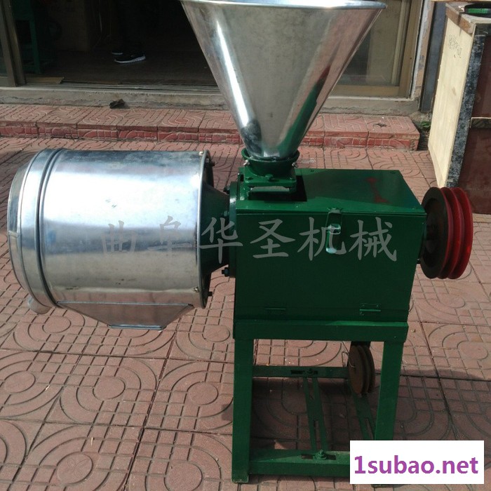 卧式面粉机 小型家用打粉机 打磨粉机 中型五谷杂粮磨粉机图2