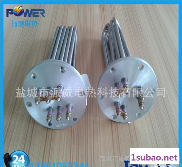 直销 法兰加热管 塑料干燥机用干烧加热管 不锈钢翅片电热管图2