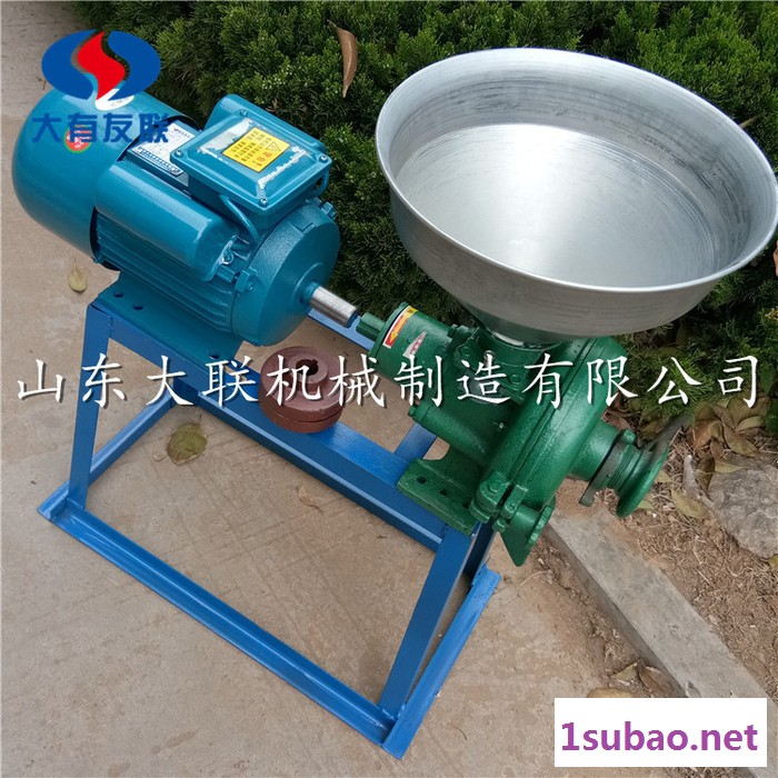电动磨面磨粉磨浆机 电动磨盘花生磨粉机 多功能摊煎饼磨糊机7图6