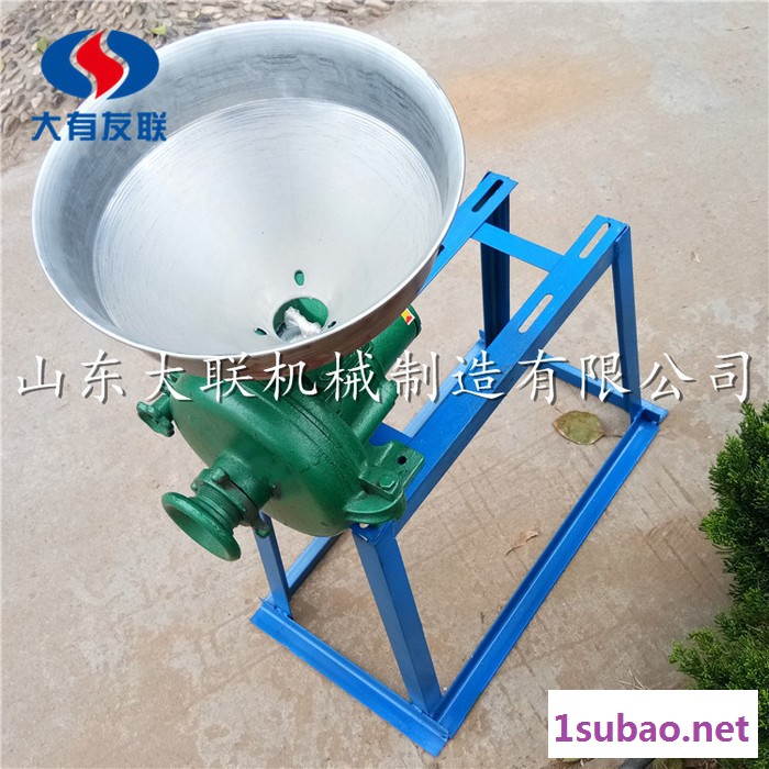 电动磨面磨粉磨浆机 电动磨盘花生磨粉机 多功能摊煎饼磨糊机7图5