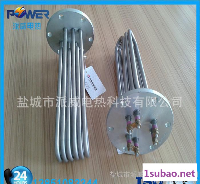 直销法兰加热管 塑料干燥机用干烧加热管 不锈钢翅片电热管图2