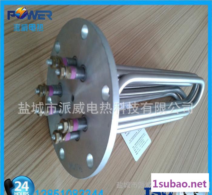 直销法兰加热管 塑料干燥机用干烧加热管 不锈钢翅片电热管图3